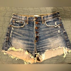 Abercrombie denim shorts size 29